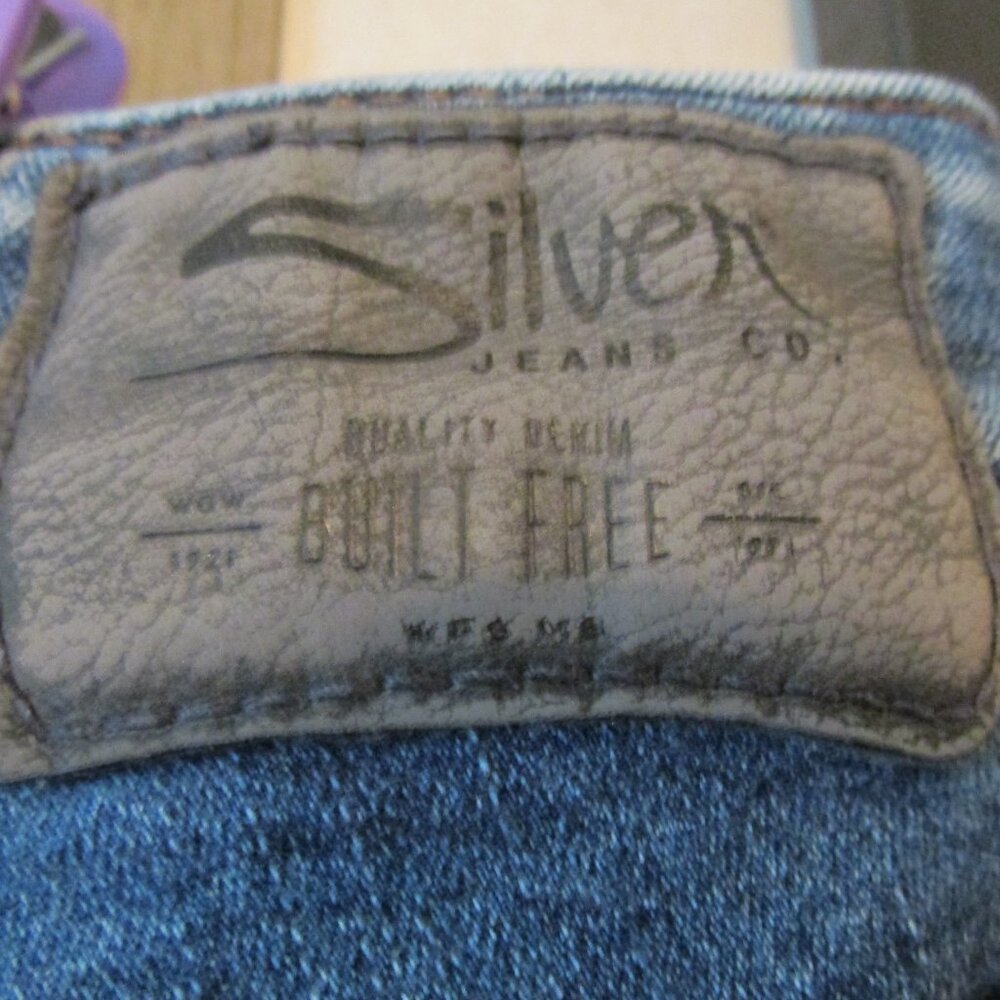 Silver Avery Denim Jeans - Picture 8 of 9